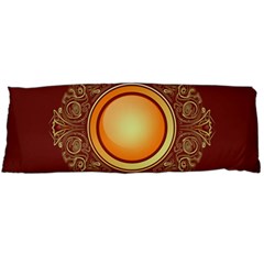 Badge Gilding Sun Red Oriental Body Pillow Case (dakimakura)