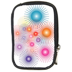 Stars Fireworks Colors Compact Camera Cases by Celenk