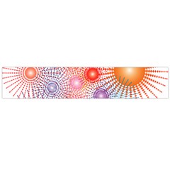 Stars Fireworks Colors Large Flano Scarf 