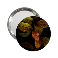 Autumn Leaves Foliage 2 25  Handbag Mirrors by Celenk