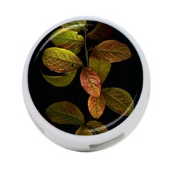 Autumn Leaves Foliage 4-port Usb Hub (one Side) by Celenk