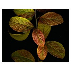 Autumn Leaves Foliage Double Sided Flano Blanket (medium)  by Celenk