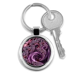 Abstract Art Fractal Key Chains (round)  by Celenk