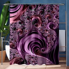 Abstract Art Fractal Shower Curtain 60  X 72  (medium)  by Celenk