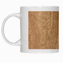 Rock Tile Marble Structure White Mugs by Celenk