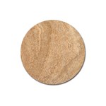 Rock Tile Marble Structure Magnet 3  (Round) Front