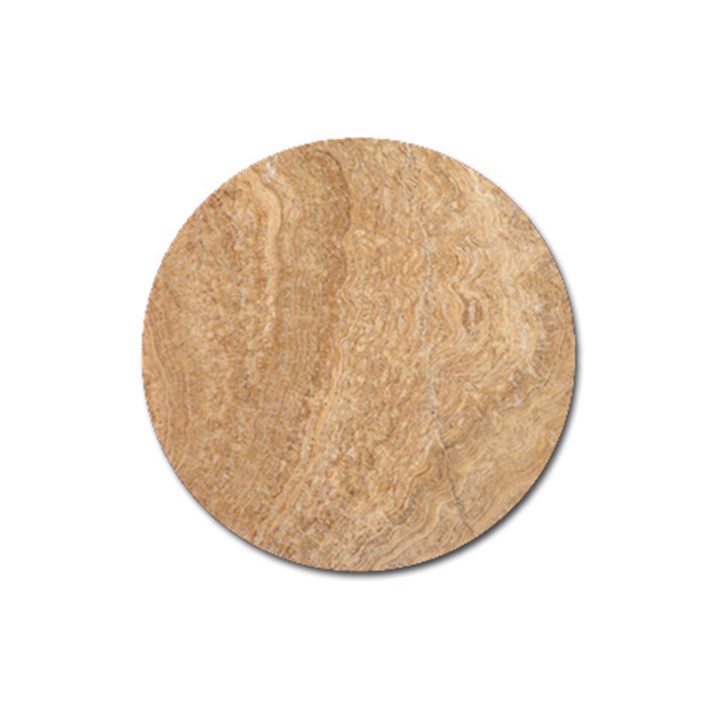 Rock Tile Marble Structure Magnet 3  (Round)