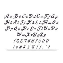 Font Lettering Alphabet Writing Plate Mats by Celenk