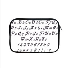 Font Lettering Alphabet Writing Apple Macbook Pro 15  Zipper Case by Celenk