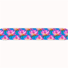 Seamless Flower Pattern Colorful Small Bar Mats by Celenk