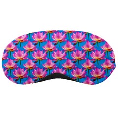 Seamless Flower Pattern Colorful Sleeping Masks