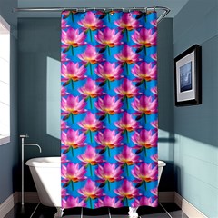 Seamless Flower Pattern Colorful Shower Curtain 36  X 72  (stall)  by Celenk