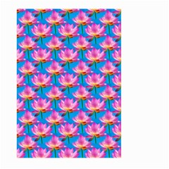 Seamless Flower Pattern Colorful Large Garden Flag (two Sides) by Celenk