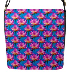 Seamless Flower Pattern Colorful Flap Messenger Bag (s) by Celenk