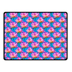 Seamless Flower Pattern Colorful Double Sided Fleece Blanket (small)  by Celenk