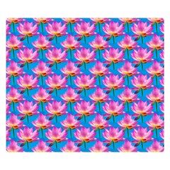 Seamless Flower Pattern Colorful Double Sided Flano Blanket (small)  by Celenk