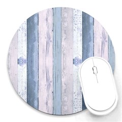 Plank Pattern Image Organization Round Mousepads by Celenk