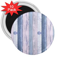 Plank Pattern Image Organization 3  Magnets (10 Pack)  by Celenk