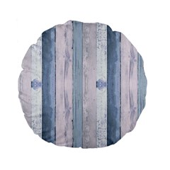 Plank Pattern Image Organization Standard 15  Premium Flano Round Cushions by Celenk