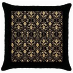 Wallpaper Wall Art Architecture Throw Pillow Case (Black) Front