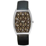 Wallpaper Wall Art Architecture Barrel Style Metal Watch Front