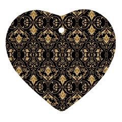 Wallpaper Wall Art Architecture Heart Ornament (Two Sides)