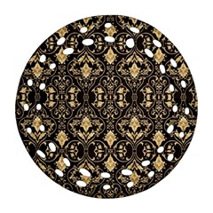 Wallpaper Wall Art Architecture Round Filigree Ornament (Two Sides)