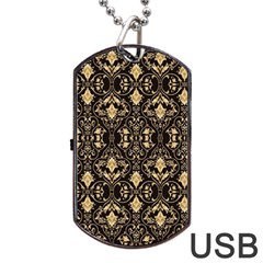 Wallpaper Wall Art Architecture Dog Tag USB Flash (Two Sides)