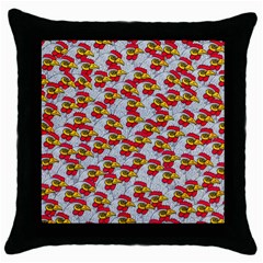 Chickens Animals Cruelty To Animals Throw Pillow Case (black) by Celenk