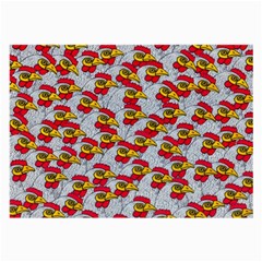 Chickens Animals Cruelty To Animals Large Glasses Cloth by Celenk