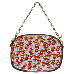 Chickens Animals Cruelty To Animals Chain Purses (two Sides)  by Celenk