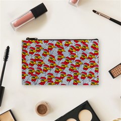 Chickens Animals Cruelty To Animals Cosmetic Bag (small)  by Celenk