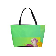 Background Homepage Blossom Bloom Shoulder Handbags by Celenk