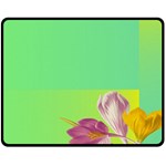 Background Homepage Blossom Bloom Fleece Blanket (Medium)  60 x50  Blanket Front