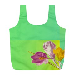 Background Homepage Blossom Bloom Full Print Recycle Bags (l)  by Celenk