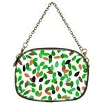 Leaves True Leaves Autumn Green Chain Purses (Two Sides)  Front