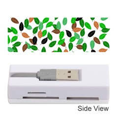 Leaves True Leaves Autumn Green Memory Card Reader (stick)  by Celenk