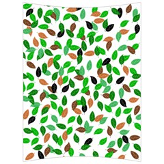 Leaves True Leaves Autumn Green Back Support Cushion by Celenk