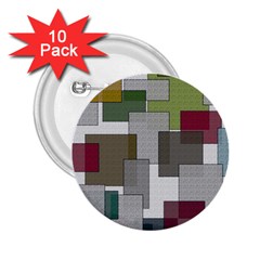 Decor Painting Design Texture 2 25  Buttons (10 Pack)  by Celenk