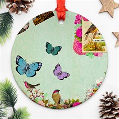 Collage Ornament (round) by NouveauDesign