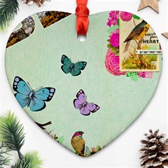 Collage Ornament (heart) by NouveauDesign