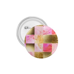 Collage Gold And Pink 1 75  Buttons by NouveauDesign