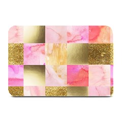 Collage Gold And Pink Plate Mats by NouveauDesign