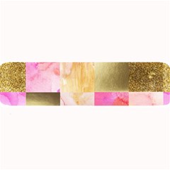 Collage Gold And Pink Large Bar Mats by NouveauDesign