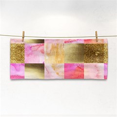 Collage Gold And Pink Cosmetic Storage Cases by NouveauDesign