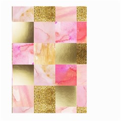 Collage Gold And Pink Large Garden Flag (two Sides) by NouveauDesign