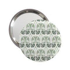 Teal Beige 2 25  Handbag Mirrors by NouveauDesign