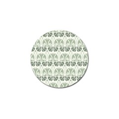 Teal Beige Golf Ball Marker (10 Pack) by NouveauDesign