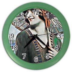 Gatsby Sommer Color Wall Clocks by NouveauDesign