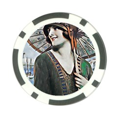 Gatsby Sommer Poker Chip Card Guard (10 Pack) by NouveauDesign